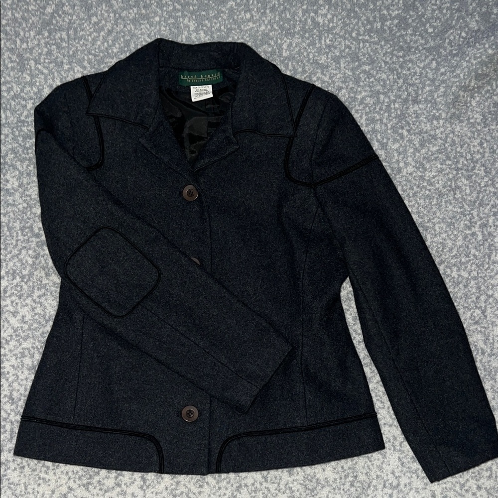 Harve Benard Charcoal Blazer